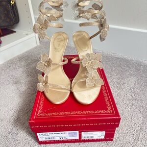Rene Caovilla 105mm Floriane Sandals